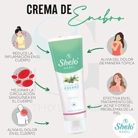 Pack 2pz Crema De Enebro Relajante Corporal Deportistas Anti Colicos
