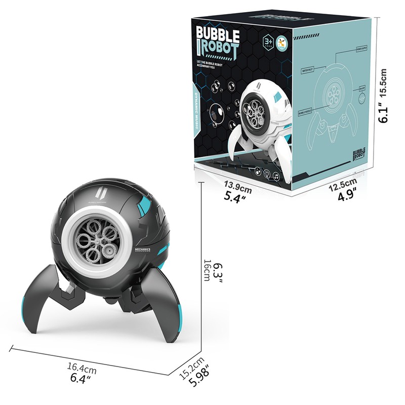 Portable Bubble Machine Automatic Bubble Blower Toys Bubble Maker for