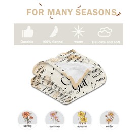 Christian Gifts for Women, Religious Gifts for Women, Christian Blanket, Spiritual Gifts for Women Birthday, Catholic Gifts Women, Child of God Blanket, Gifts for Christian Women Friends (50x60")