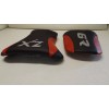 CUSTOM SEAT COVERS KAWASAKI ZX6R FRONT& REAR BLACK/RED/SILV