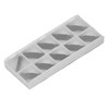10Pcs Carbide Insert Cutter PVD Coating CNC Cutting Milling Accessory