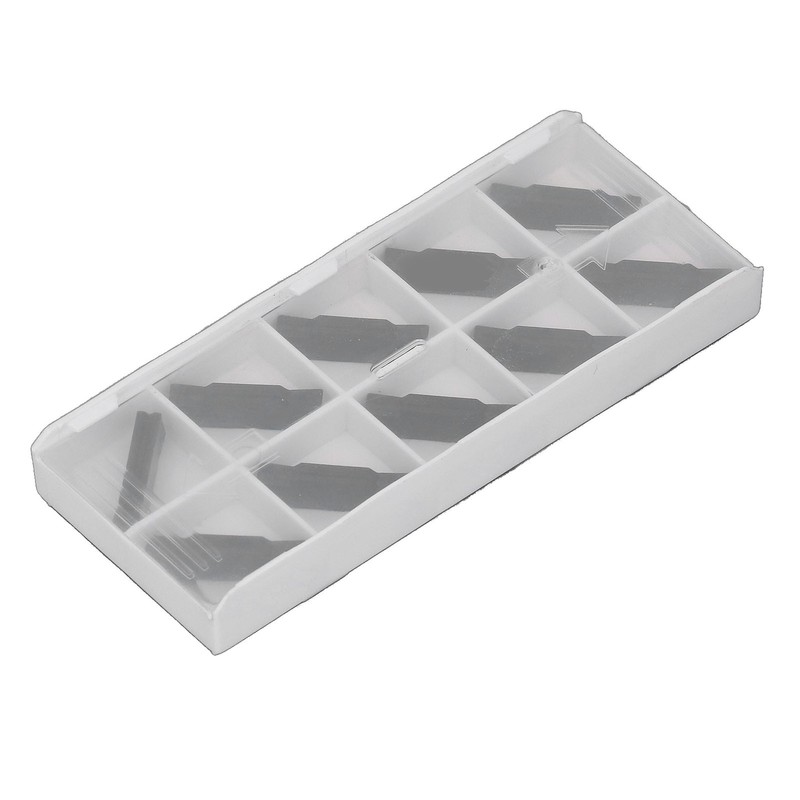 10Pcs Carbide Insert Cutter PVD Coating CNC Cutting Milling Accessory