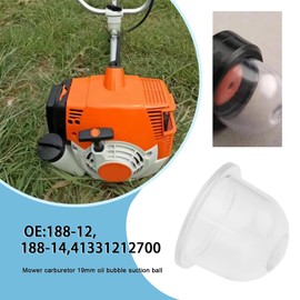 SING F LTD 5Pcs Carburetor Primer Bulb Replacement Part 188-12 188-14 41331212700 Compatible with STIHL FS72 FS74 FS75 FS76 FS80 FS85 (19mm)