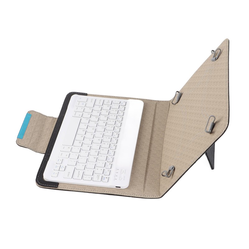 10'' Tablet Laptop Universal PU Protective Case Cover Bluetooth Keyboard