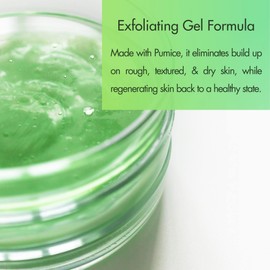 SPA REDI – Exfoliating Scrub Pumice Gel, Cucumber Melon, 16 oz - Manicure, Pedicure and Body Exfoliator Infused with Hyaluronic Acid, Amino Acids, Panthenol and Comfrey Extract
