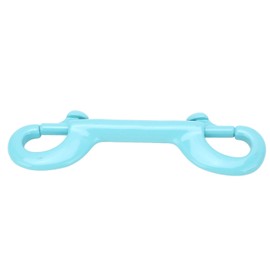 Double Ended Hook 316 Stainless Steel 90MM Quick Release Double Ended Bolt Snap Hook for BCD Weight Bearing Belt Lake Blue