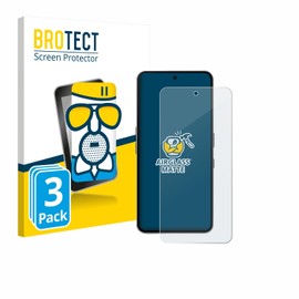 BROTECT Anti-Glare Protective Glass for Nothing Phone (3a) Pro (Pack of 3) Protective Film Tempered Glass Matt [Extremely Scratch-Resistant 9H, Anti-Reflection]
