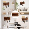 NYGHMY 1 Pcs Wall Mounted Key and Mail Holder for