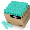 ZEZUT Green Chalk 100PCS, Low Dust Chalks Stick Bulk for