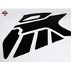BIKE-label Side Tank Pad Black Compatible with Suzuki V-Strom 650-800200