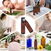 ZEJIA 10ml Roller Bottles for Essential Oils, 24 Pack Glass