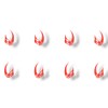 Mini MUDHORN Logo Vinyl Decal Sticker 8-Pack - 1" Small