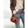 Yocipa Cute Panda Genuine Leather Shoulder Bag, Women's, Smaller, Crossbody