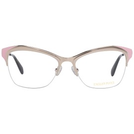 Emilio Pucci EP5074 Eyeglass Frames - Gold Frame, 53 mm Lens Diameter EP507453033