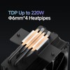 Iota A40 CPU Air Cooler Single Tower CPU Cooler with