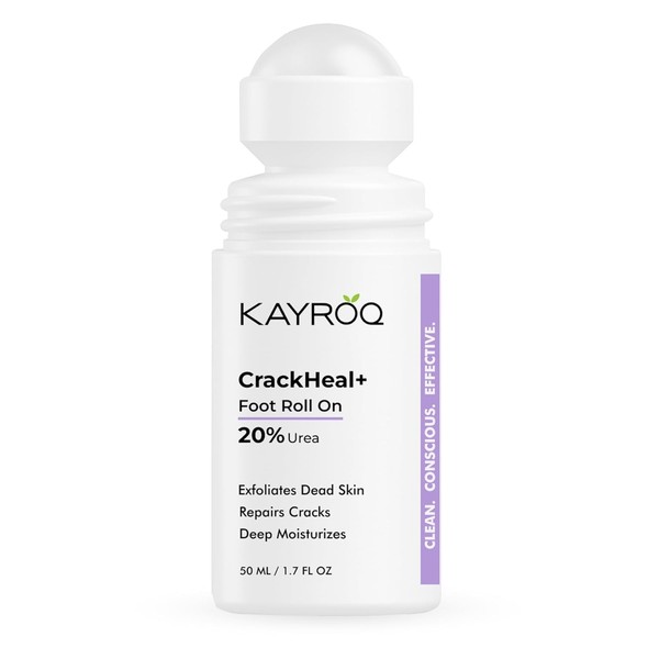 KAYROQ 20% Urea Foot Cream Roll-On 50ml | For Dry,