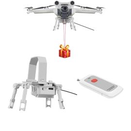 LICHIFIT Drone Airdrop System Universal for DJI Mini 3 Pro/Mini 3 Drone Payload Release Thrower Transport Delivery Release Dropping Device