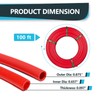 3/4 Inch Red PEX-B Pipe, 100 ft Pex B Tubing