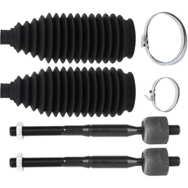 OHGGYQO Tie Rod End Steering Suspension Kit Inner Side Alloy Steel Coated for Lexus for GS300 3.0L 1998-2005 for GS400 4.0L 1998-2000 for GS430 4.3L 2001-2005 Mounting Hardware 103-2880 EV80600