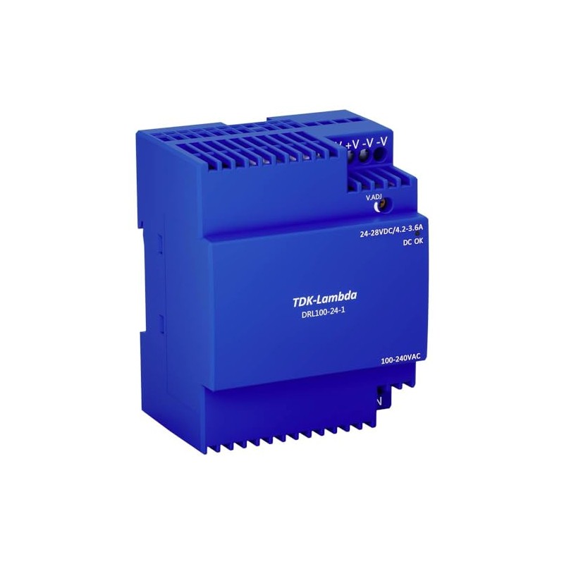 TDK -Lambda DRL100-24-1 DIN Rail Power Supply (DIN-Rail) 24 V