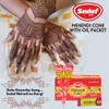 Sadaf Natural Mehendi Cone - Pack of 14 Cones with