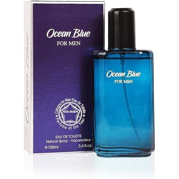 META-BOSEM Ocean Blue for Men Cologne Marine Fragrance, Eau de