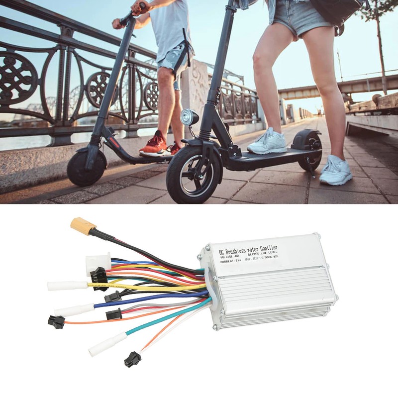 48V Brushless Motor Controller 21A Sensitive Control Aluminum Alloy DC