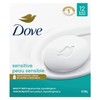 Dove Bar Sensitive Skin (12 bares/paquete)