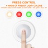SIXDEFLY 12 Pack LED Puck Light Wireless 16 Color Changing