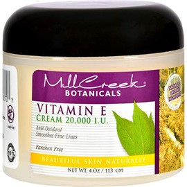 Mill Creek Botanicals Vitamin E Cream - 20000 IU - 4 oz