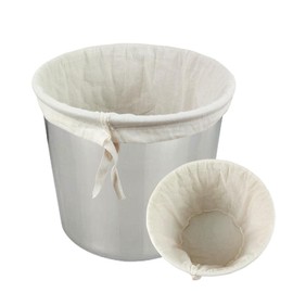 CONIE Large Brew Straining in a Bag 12"X16", Drawstring Food Strainer Filter Bag for Home Brew Nut Milk Juice Yogurt