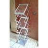 Unbranded FOLDABLE LITERATURE Rack Brochure Stand Catalog - Portable 6