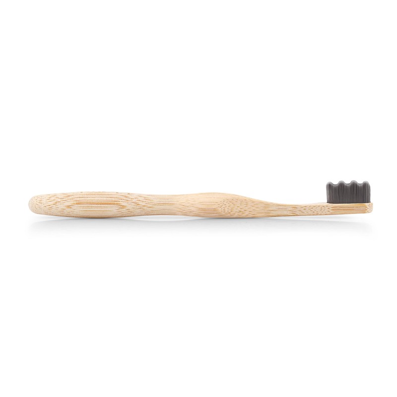 t-brush Nano Bamboo Toothbrush - Dark Grey Colour Sensitive Teeth
