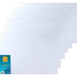 NOVIIML EZ International Quilting by Wrights Blank Plastic Template Sheets, 12in x 18in (6 Sheets)