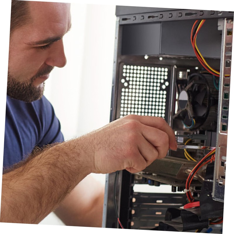 Operitacx 10pcs Mono Audio Cable with Bare Wire Open End