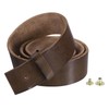 sourcing map Men Leather Belt Strap without Buckle Head, 1.5-inch
