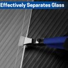 WISEPRO 2 Pcs Glass Breaking Pliers and Breaker Grozer Pliers