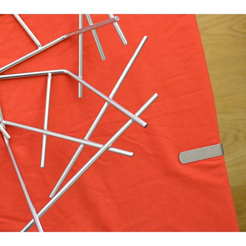 all-around24 Pack of 16 tablecloth clips, table cloth holder, stainless