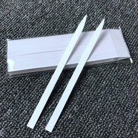 NA 100Pcs Perfume Test Sharp Paper Strips for Essential Oil Scent Fragrance Tester Strips for Aromatherapy,White,4.x0.28inch/126X7mm