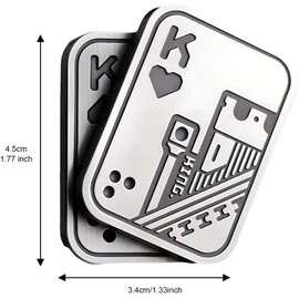 OBEST Fidget Toys Adults Fidget Slider Toy Metal Poker Finger Cursor Rollers Adult Fingertip Toys Sensory Toys for Autism ADHD Sensory Toys Anxiety Relief Toys Desktop Toys Fidget Gift for Adults