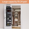 KYEVIS 10-Tier Large Size Over the Door Shoe Organizer, 20
