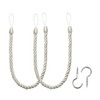 BEL AVENIR Curtain Tiebacks Ropes Tie-Backs, Handmade Curtain Holdbacks with