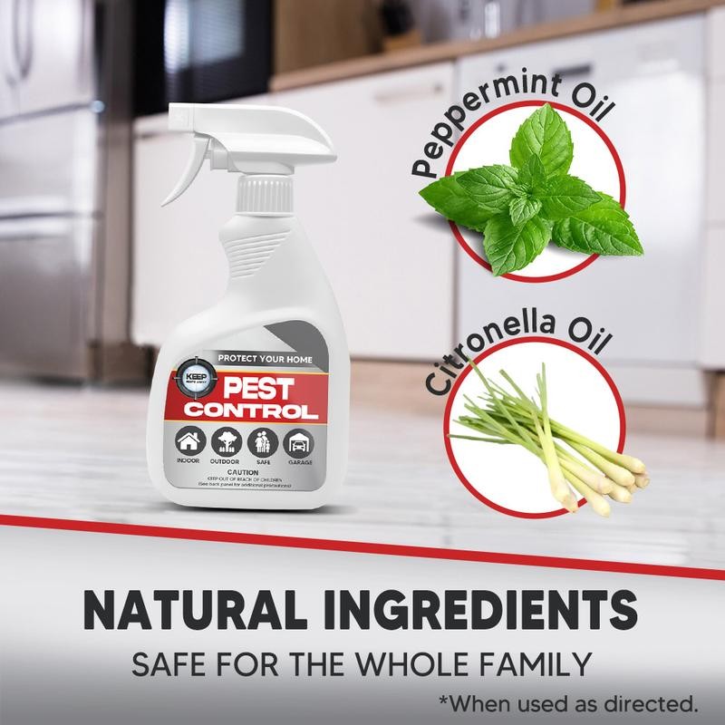 ANEWNICE Pest Control Spray, Mouse Repellent, Peppermint Spray for Mice