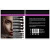 SHANY Artisans Easel 18 Piece Elite Cosmetics Brush Collection, Black