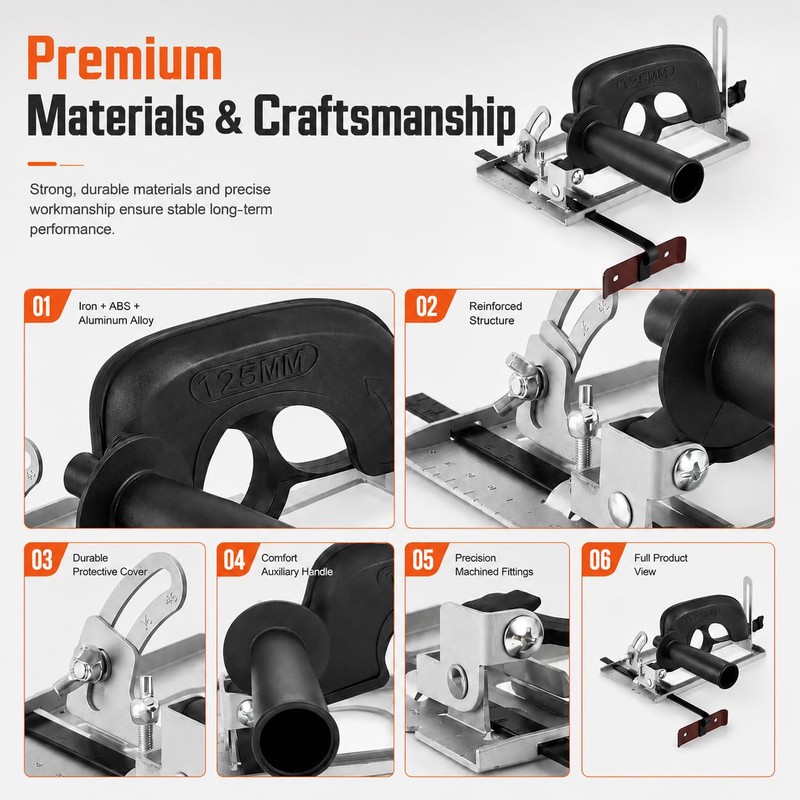 Guide Sledge Angle Grinder Holder, Angle Grinder Stand Guide Rail