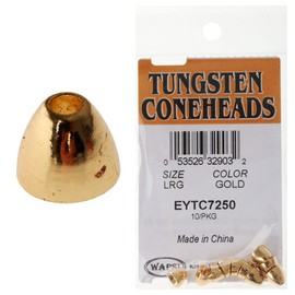 Wapsi Tungsten Coneheads Large Gold