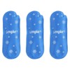 MEDICLA 3PCS 절연 MEDICLA 쿨러 여행 콜드 냉각 알약 보호대