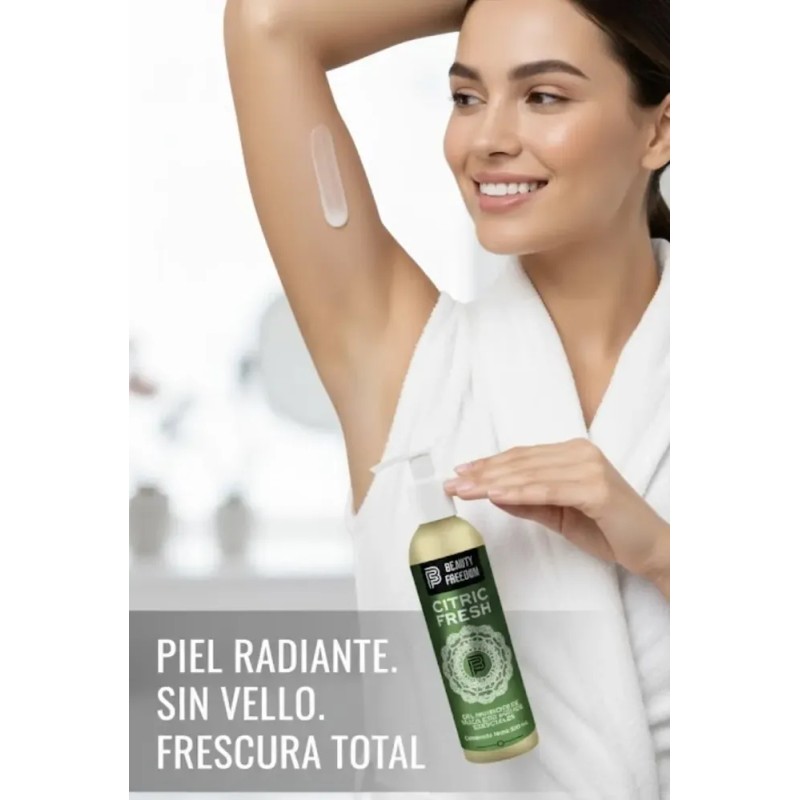 Inhibidor De Vello Corporal 250ml Retrasa El Crecimiento