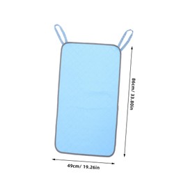 Healvian Wheelchair Accessory Anti-Slip Seat Cushion for Seniors Padded Pressure Relief Waterproof Washable