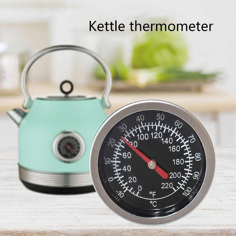 ROYALEAD 1/4 NPT Thread Joint Thermometer -10-100℃/0-220ºF Temperature Gauge 1.4""